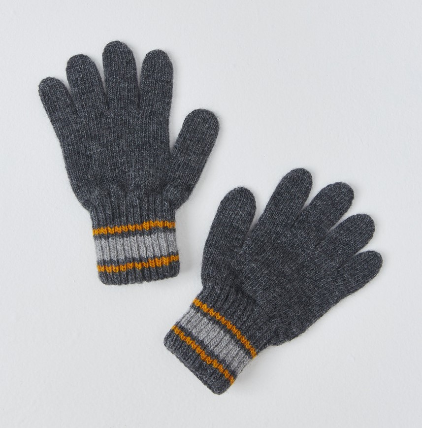 Перчатки для мальчика (МС-114/40745 т.сер.)