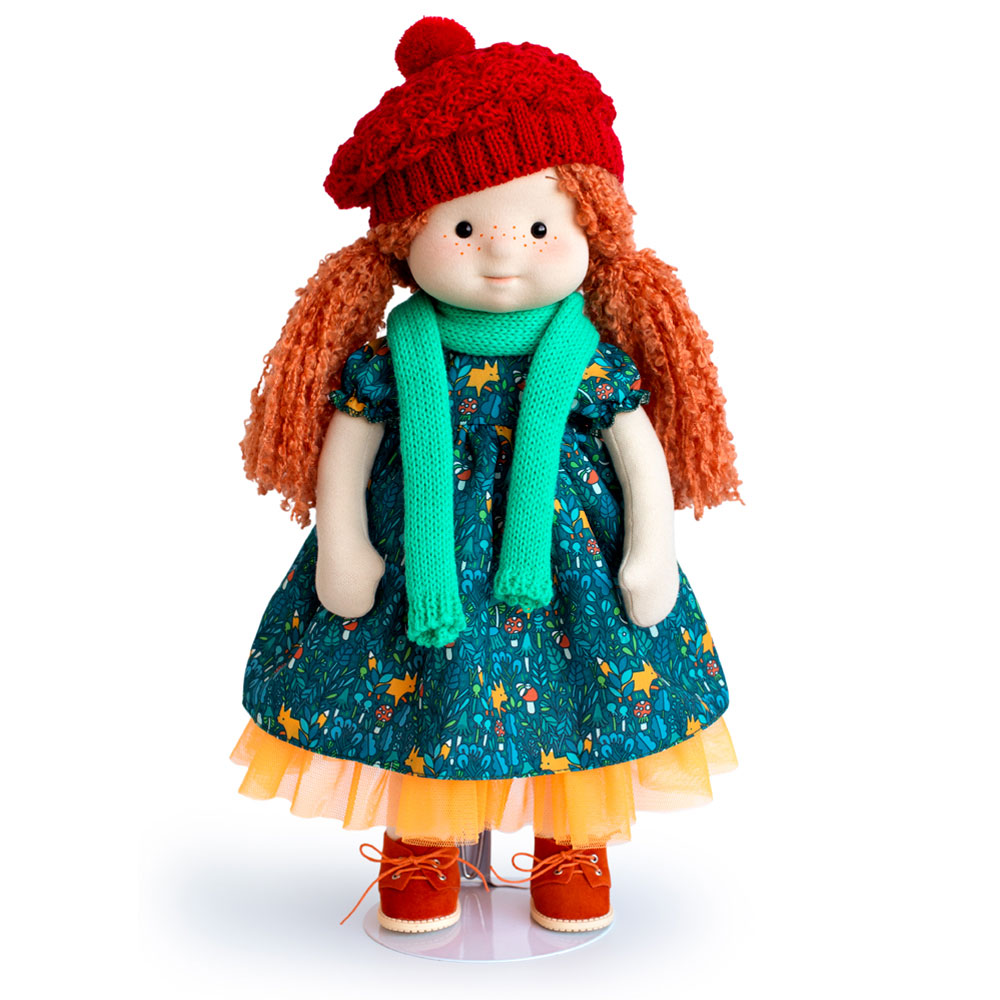 Кукла Тиана в шапочке и шарфе (Mm-Iva-02)