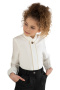 Блузка школьная для девочки (06125)