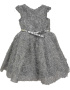 Платье нарядное для девочки (4406 серый)
