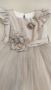 Платье нарядное для девочки (3232 беж.крем)