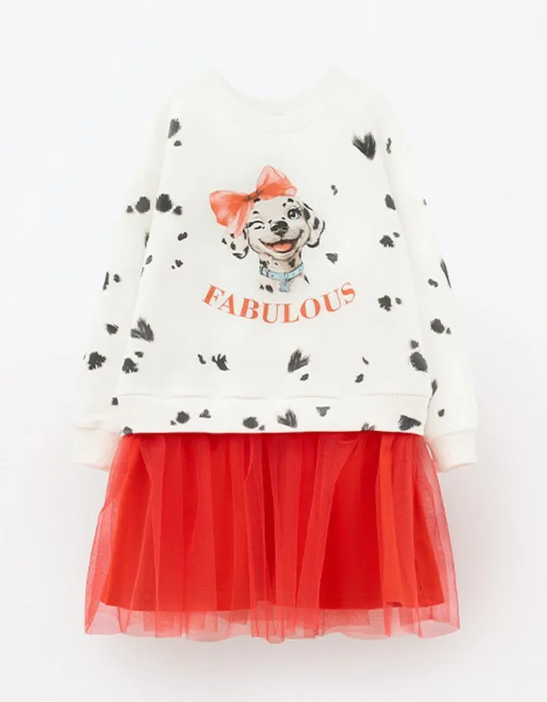 Платье для девочки (252020 красный)