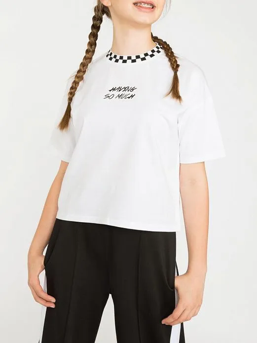 Футболка для девочки (223-0440G-12-200-1)