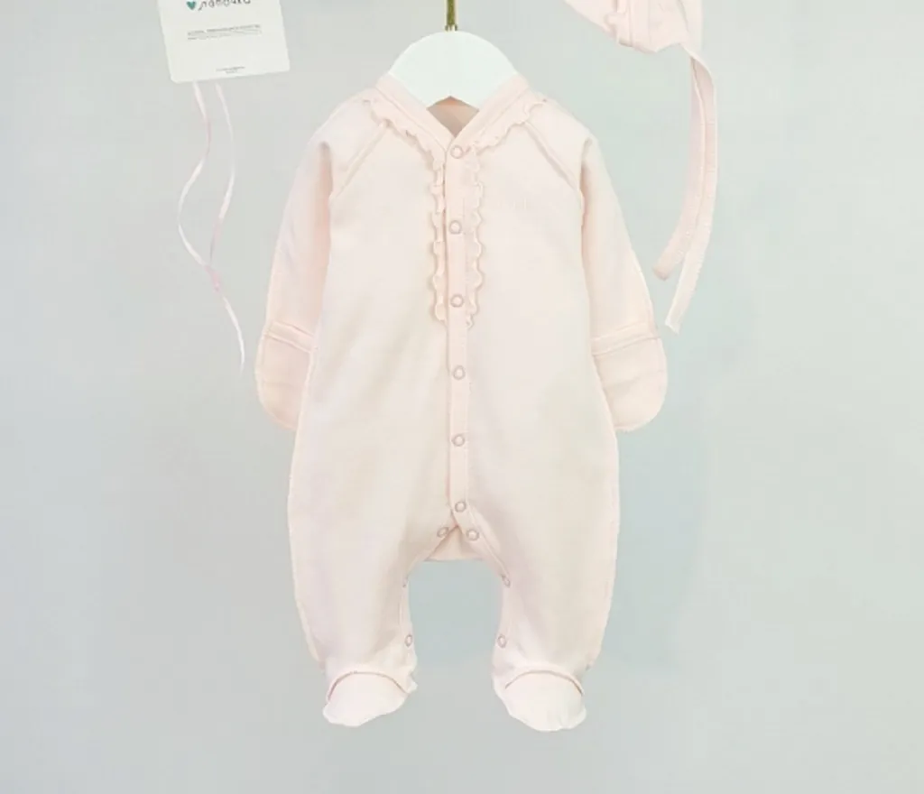 Комбинезон для девочки (К218/01К32и розовый жемчуг)