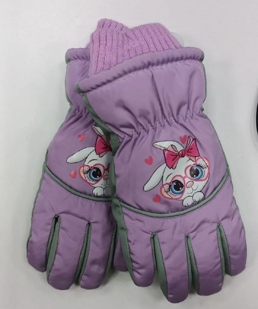 Перчатки для девочки (TCH-024 сиреневый)