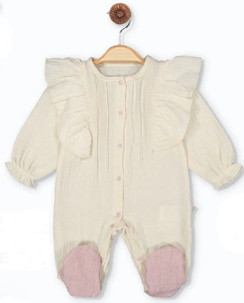 Комбинезон для девочки (7221 т.розовый)