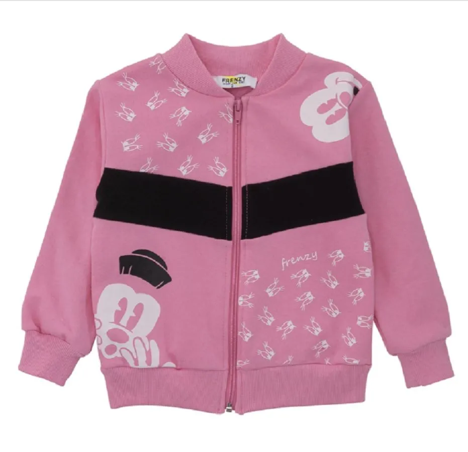 Толстовка для девочки (62214009 rose)