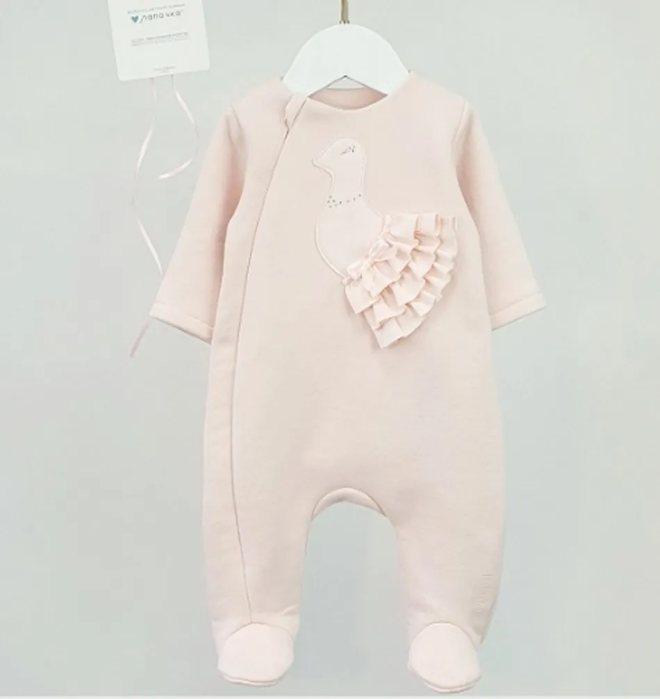 Комбинезон для девочки (К218/01К210фд/н розовый жемчуг)