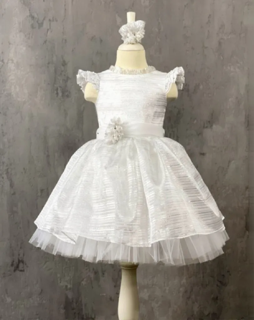 Платье нарядное для девочки (3208 krem)