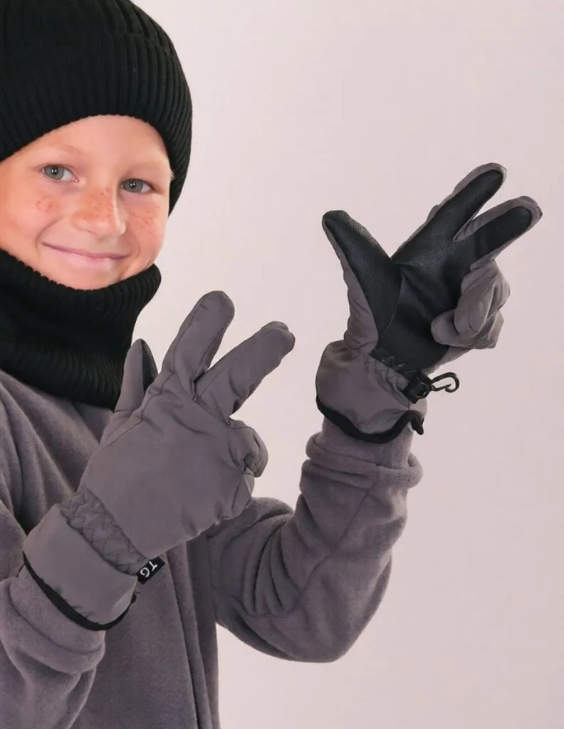 Перчатки детские (TCH-033(034) серый)