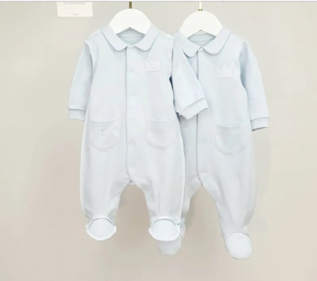 Комбинезон для малыша (К217/00К215и голубая льдинка )