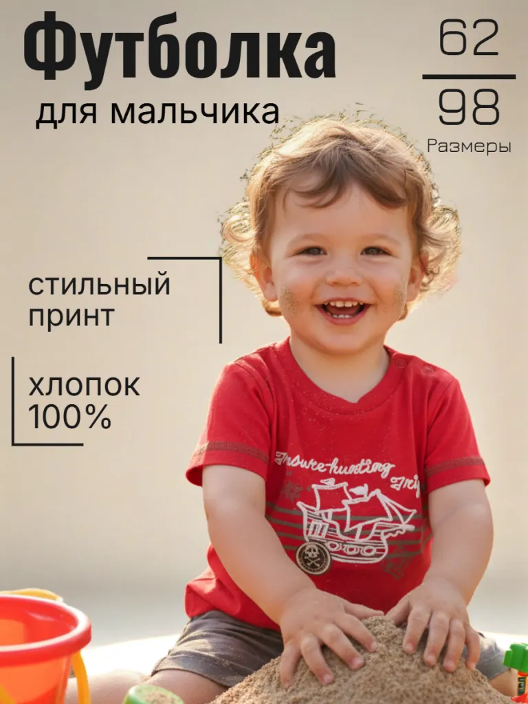 Футболка для мальчика (122142)