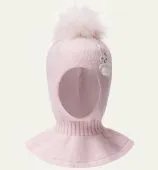 Шлем зимний для девочки (КИНА 12005 св.розов.)