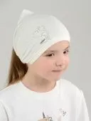 Повязка для девочки (Чара светло-молочный)