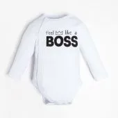 Боди для малыша (Little Boss 909641 белый)