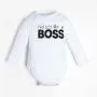 Боди для малыша (Little Boss 909641 белый)