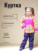 Куртка демисезонная для девочки (1052)