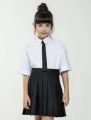 Юбка школьная для девочки (0353 черный)