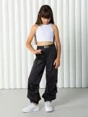 Брюки для девочки (197-105 черный) Брюки для девочки (197-105 черный)