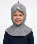 Шлем зимний для мальчика (ПРИСТОН/11178 серый) Шлем зимний для мальчика (ПРИСТОН/11178 серый)