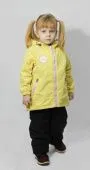 Ветровка для девочки (М-794 желт.)