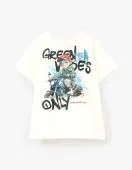 Футболка для мальчика (252074 молочный)