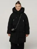 Пальто зимнее для девочки (G1088H черный)