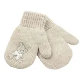 Варежки для девочки (МС-313/13041 бежевый)