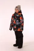 Комплект зимний для мальчика (2137-737м (250) оранж/черный/черный) Комплект зимний для мальчика (2137-737м (250) оранж/черный/черный)