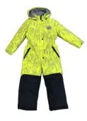 Комбинезон зимний для мальчиков (2137-935м салат/чер.) Комбинезон зимний для мальчиков (2137-935м салат/чер.)