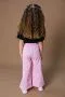 Брюки трикотажные для девочки (19919 розовый)