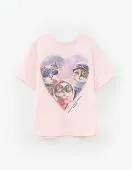 Футболка для девочки (252058 св.розовый) Футболка для девочки (252058 св.розовый)