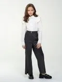 Брюки школьные для девочки (0432 серый)