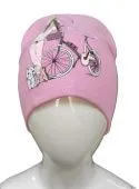 Шапка для девочки (23737X розовый) Шапка для девочки (23737X розовый)