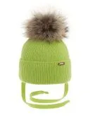 Шапка зимняя для мальчика (Гром 42007ШПО2348-8 салатовый)