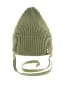 Шапка демисезонная для мальчика (Фол светлый хаки )