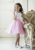 Платье нарядное для девочки (Розалия розовый) Платье нарядное для девочки (Розалия розовый)