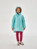 Пальто демисезонное для девочки (5141 ментол)