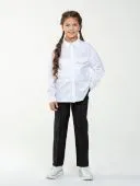 Брюки школьные для девочки (0430 черный)