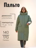Пальто демисезонное для девочки (FLEUR K24067/00034)