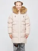 Куртка зимняя для девочек (G867HS бежевый) Куртка зимняя для девочек (G867HS бежевый)