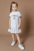 Платье для девочки (19920 молочный)