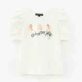 Футболка для девочки (252231 молочный) Футболка для девочки (252231 молочный)