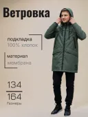 Ветровка для мальчика (М-828 хаки)