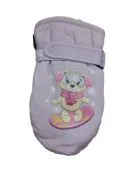 Варежки для девочки (TCH-041 св.сиреневый)