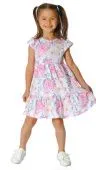 Платье летнее для девочки (30-58614 белый)