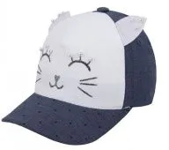 Бейсболка для девочки (МЛ-3073 т.синий) Бейсболка для девочки (МЛ-3073 т.синий)