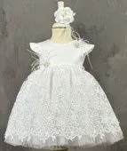 Платье нарядное для девочки (420 krem)