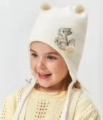 Шапка зимняя для девочки (БЕЛОЧКА/11347 белый) Шапка зимняя для девочки (БЕЛОЧКА/11347 белый)
