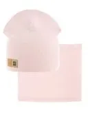 Комплект для девочки (шапка и снуд) (Эпизод бледно-розовый) Комплект для девочки (шапка и снуд) (Эпизод бледно-розовый)